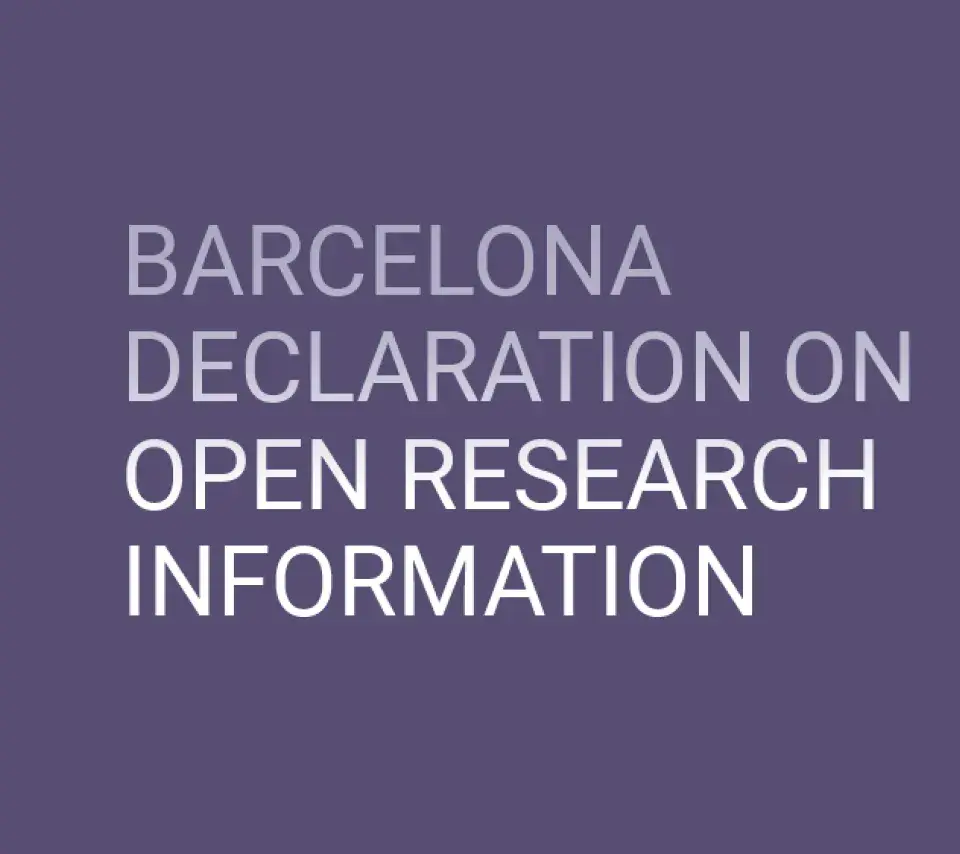 Barcelona Declaration on Open Research Information